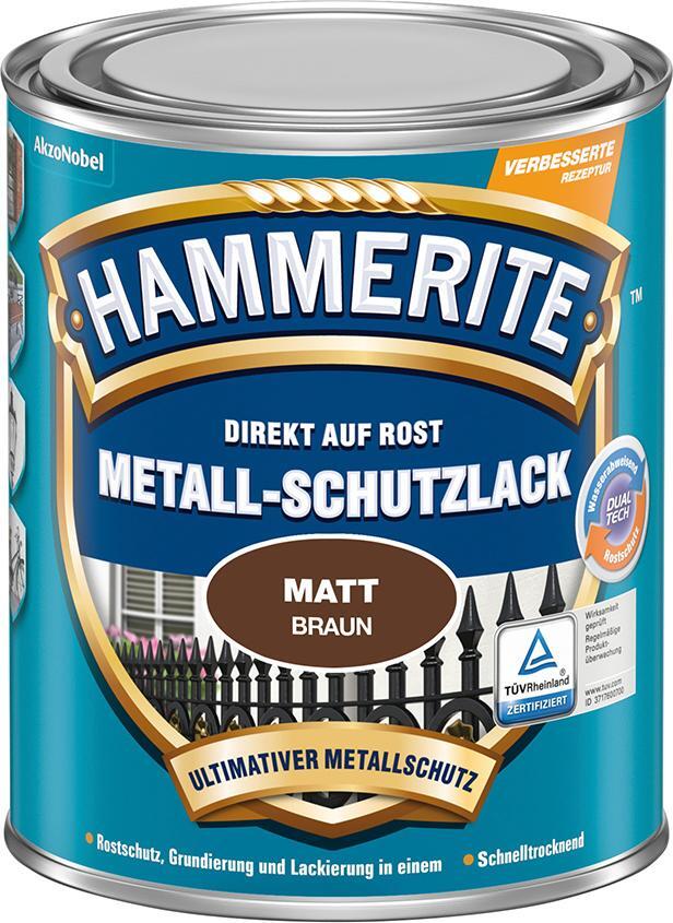 Metallschutz-Lack 750 ml matt braun von Akzo Nobel