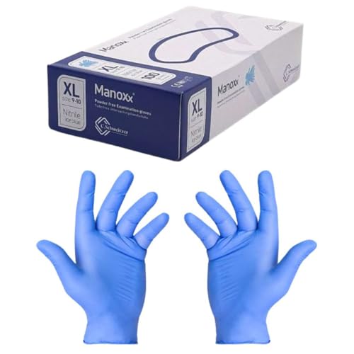 Al Duchan Manoxx Basic Nitril Handschuhe 100 Stück Blau XL Al Duchan Manoxx Basic Nitril Handschuhe 100 Stück Blau XL von Al Duchan