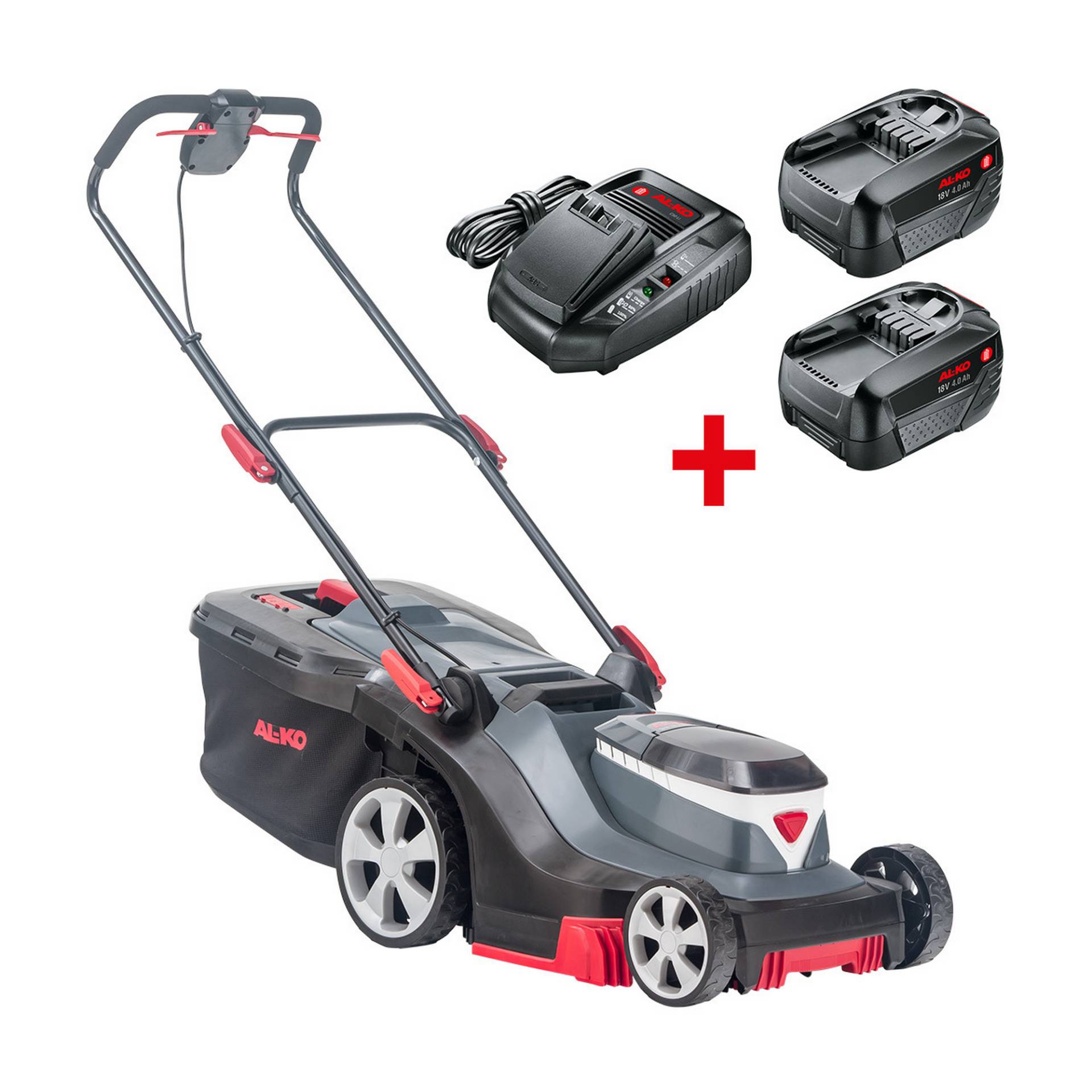 AL-KO Akku-Rasenmäher '38.2 Li COMFORT' bis 300 m² 18 V mit Akku und Ladegerät AL-KO Akku-Rasenmäher '38.2 Li COMFORT' bis 300 m² 18 V mit Akku und Ladegerät von Al-Ko