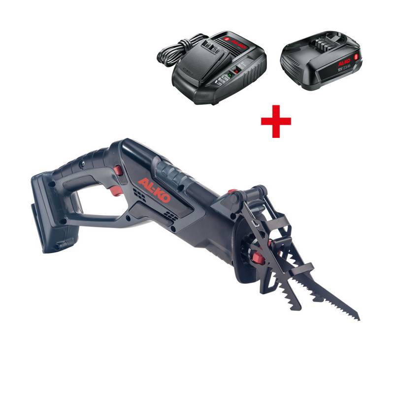 AL-KO Akku-Säbelsäge 'PS 1815' 15 cm 18 V mit Akku und Ladegerät von Al-Ko