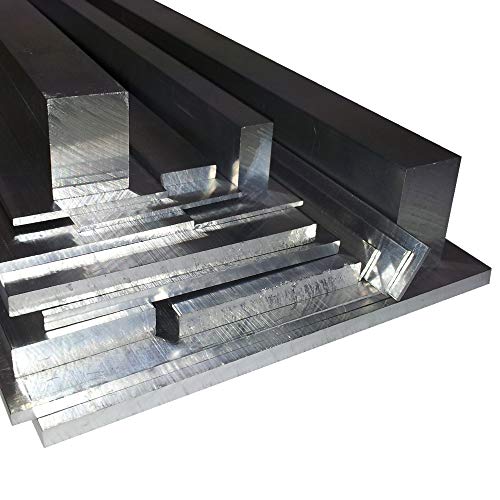 Alu Flachstange Aluminium 40 x 8 mm AlMgSi0,5 Profil Aluprofil Stange Flachmaterial (50 cm (2 Stck.)) von AlMgSi0,5