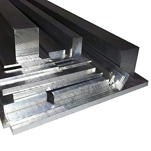 Alu Flachstange Aluminium 15 x 10 mm AlMgSi0,5 Profil Aluprofil Stange Flachmaterial (10 m (10 Stck. á 100 cm)) von AlMgSi0,5