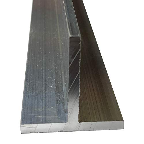 Alu T-Profil Aluminium 40 x 40 x 4 mm AlMgSi0,5 Profil Aluprofil Stange T-Profil (50 cm (2 Stck.)) von Hofmann & Pabst