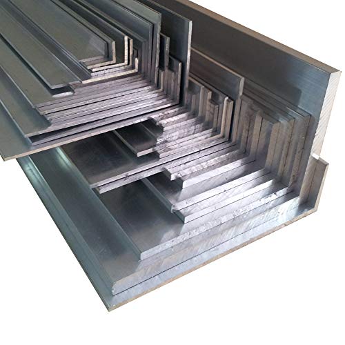 Aluwinkel 100 x 30 x 3 mm Winkelprofil ungleichschenklig Alu Winkel Aluprofil Aluminiumprofil L Profil aus Aluminium (600 cm (3 Stck. á 200 cm)) von AlMgSi0,5