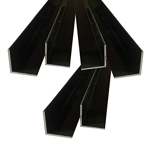 Aluwinkel 30 x 30 x 2 mm Winkelprofil RAL 7016 anthrazit pulverbeschichtet gleichschenklig Alu Winkel Aluprofil Aluminiumprofil L Profil aus Aluminium (20 m (10 Stck. á 200 cm)) von AlMgSi0,5