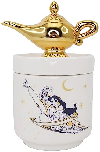 Aladdin Wunderlampe Unisex Aufbewahrungsbox weiß/goldfarben NOCH UNBEKANNT# Disney, Fan-Merch, Filme von Aladdin