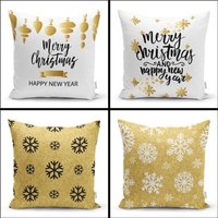 xmas Design Kissenbezug| Weihnachtlicher Noel Kissenhülle| Weihnachtsgeschenk| Bettwäsche Dekor| Geschenk Zur Wohnungserwärmung| Bedruckte von AladdinMagicalCarpet