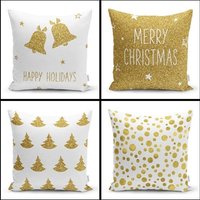 xmas Design Kissenbezug| Weihnachtlicher Noel Kissenhülle| Weihnachtsgeschenk| Bettwäsche Dekor| Geschenk Zur Wohnungserwärmung| Bedruckte von AladdinMagicalCarpet