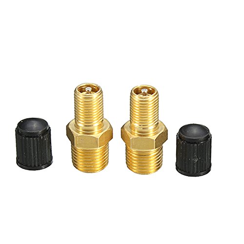 Alamor 1/8Cm Npt Vernickelt Messing Luftkompressor Tank Füllventil Schrader Alamor 1/8Cm Npt Vernickelt Messing Luftkompressor Tank Füllventil Schrader von MOMOALA