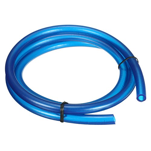 Alamor 1M 5Mm I/D 8Mm O/D Benzin Kraftstoff Line Schlauch Gas Oil Pipe Tube Universal Für Motorrad Bike-Blau von Alamor