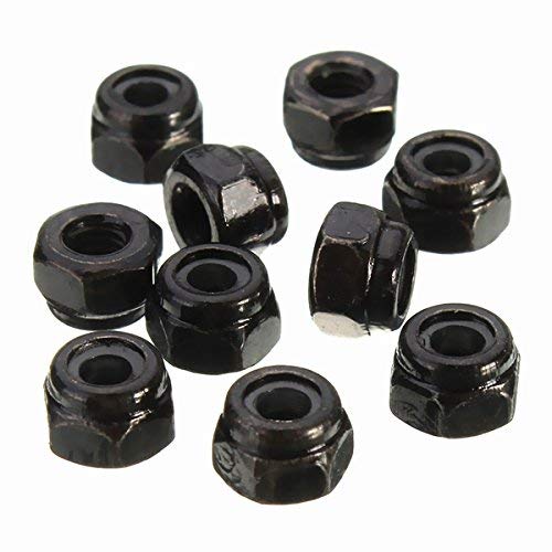 Alamor Cs1 10St Stahl Selbstsichernde Sechskantmutter Nylon Einsatz Mutter M2/M 2.5/M3/M4/M5/M6/M8 - M3 Alamor Cs1 10St Stahl Selbstsichernde Sechskantmutter Nylon Einsatz Mutter M2/M 2.5/M3/M4/M5/M6/M8 - M3 von Alamor