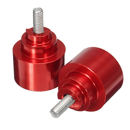 Alamor Lenker Lenkerenden Weight Grip Cap Für H-on-da CBR 954 929 Rr Vfr800 Gl1800-Rot von Alamor