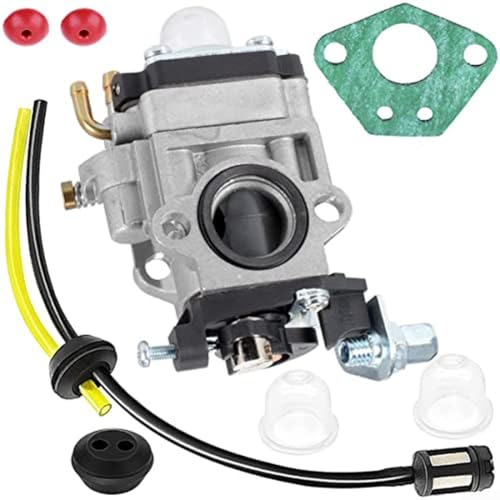 15 mm Vergaser für Rasenmäher und Trimmer, passend für 50 cc bis 52 cc Motoren, inklusive Dichtung von Alanmoship