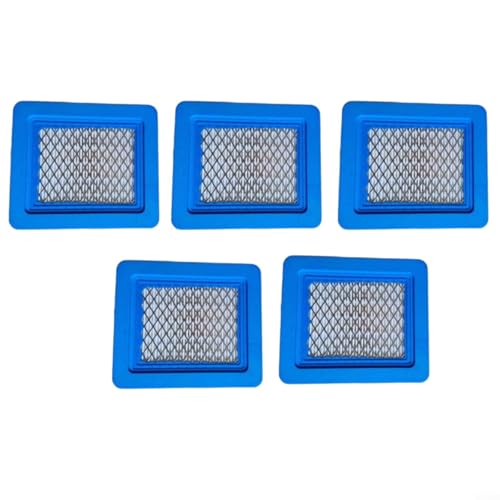 Alanmoship 5 Stück Luftfilter kompatibel mit CMXGMAM1125500 M140 160CC Rasenmäher Ersatzteile für Motorwartung blauer Kunststofffilter von Alanmoship