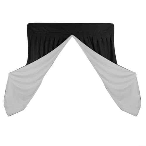 Alanmoship Doppelschichtiger magnetischer Sonnenschutz für Seitenschiebetürabdeckung für T5 für T6 Transit Custom Van RV Camping Outdoor Sichtschutz Mesh 180 x 148 cm (einlagig) von Alanmoship