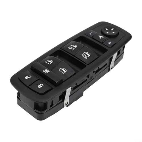 Alanmoship Fensterheberschalter links Fahrerseite OEM 56046826AE kompatibel mit RAM 1500 2500 3500 2016 2018, 300 2012, Journey 2011 2012 von Alanmoship