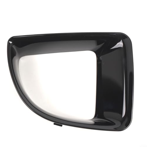 Alanmoship Front-Luftkanalrahmen Stoßstange Lüftungsgitter Abdeckung Kompatibel mit Mini Clubman R55 2007-2014 R56 R57 R58 R59 JCW S Modelle Schwarz 51117255117(rechts) von Alanmoship