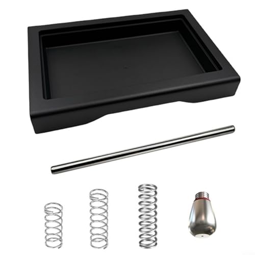 Alanmoship Niedriges Profil, Abtropfschalen-Feder-Set mit Edelstahlrohr, Ersatzteil, kompatibel mit Gaggia Classic Kaffeemaschine, platzsparendes Design (B) von Alanmoship