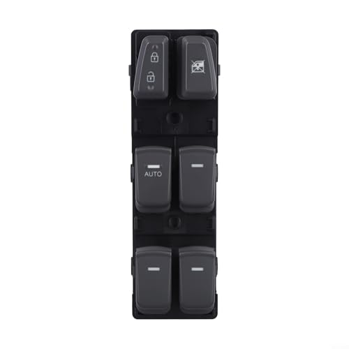 Alanmoship OEM-Ersatz-Fensterschalter für Hyundai Sonata 11 14, passend für Modell DWS455 (schwarz) von Alanmoship