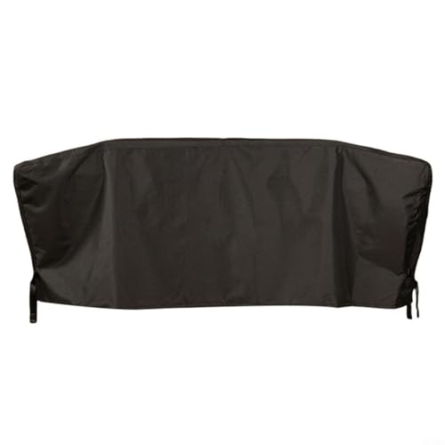 Alanmoship Outdoor BBQ Grill Cover Heavy Duty Oxford Cloth Protective Cover For Garden Barbecue Waterproof Weather Resistant Black 66.5"L X 22.5"W X 26"H von Alanmoship