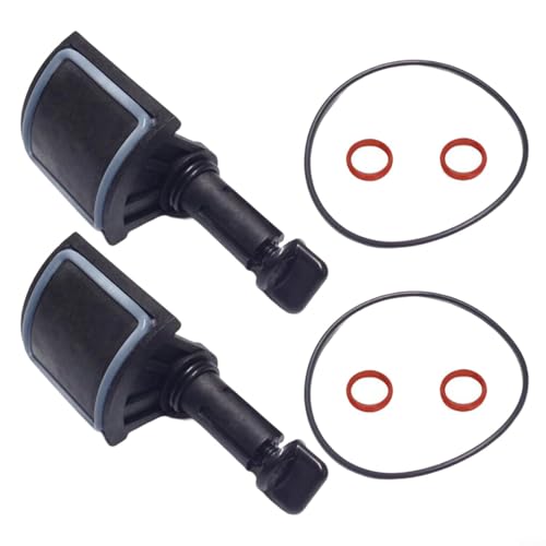 Alanmoship Pool-Umstellventil-Set 4720 ABS Ersatz für Jandy 2-Wege- und 3-Wege-Systeme, positive, nicht positive Dichtungsoptionen für effiziente Wasserdurchflusskontrolle (2 Set) von Alanmoship