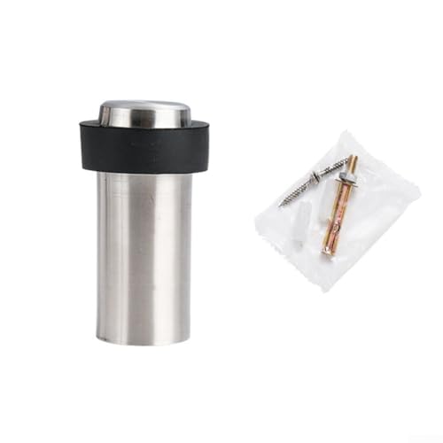 Effizient gestalteter Edelstahl-Türstopper mit geräuschabsorbierendem Gummi-Pad (80 mm) von Alanmoship