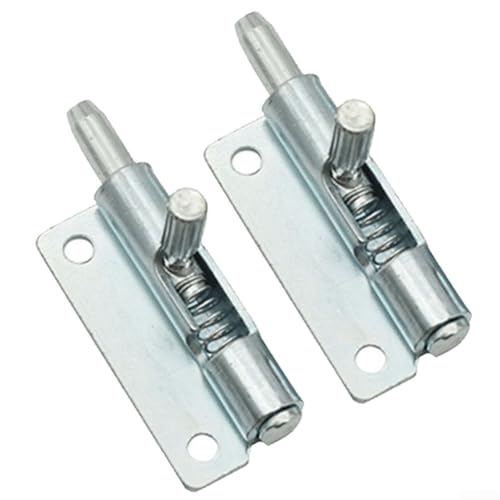 Federriegel aus Karbonstahl für Schränke, 2 Teleskopscharniere mit zuverlässigem Verriegelungsmechanismus (links) von Alanmoship