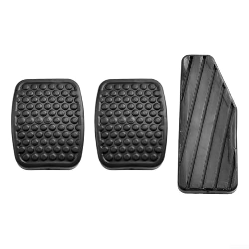 Für Suzuki Swift 3 Stück Pedalabdeckungen Gummi-Pads für Gaspedal, Kupplung und Bremse von Alanmoship