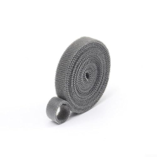 Garden Support Ties 3Pack Self Gripping Tape for Plants & Garden Wrap Flexible Nylon for Cable Management and Plant Support (Gray) von Alanmoship