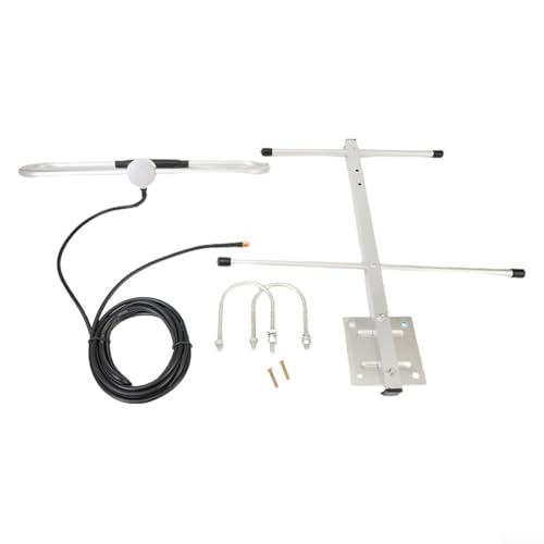 High Gain 6dBi UHF 433MHz Außenantenne mit SMA-Stecker und 3 Meter RG58-Kabel für zuverlässige Signalrichtung und lange Distanznutzung von Alanmoship