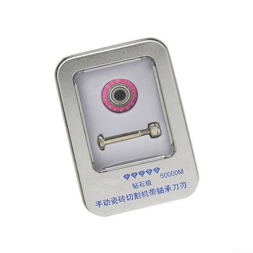 Hochfestes Fliesenschneidrad, 22 mm, Hartmetall-Rad für präzises Schneiden von Fliesen und Glas von Alanmoship