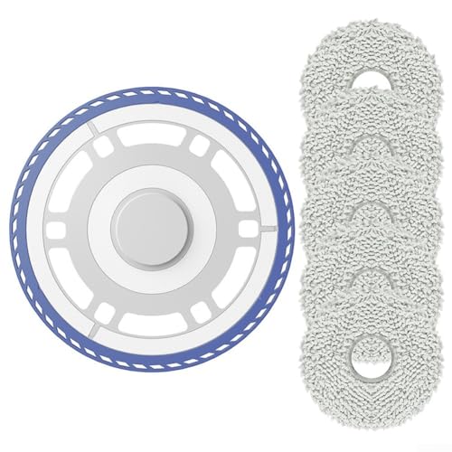 Nachhaltiges Mikrofaser-Wischmopp-Zubehör-Set für Ecovacs für DEEBOT N30 PRO Staubsauger (A) von Alanmoship