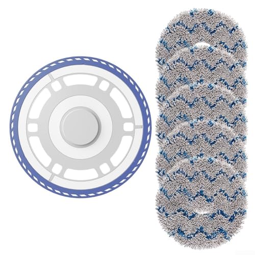 Nachhaltiges Mikrofaser-Wischmopp-Zubehör-Set für Ecovacs für DEEBOT N30 PRO Staubsauger (B) von Alanmoship
