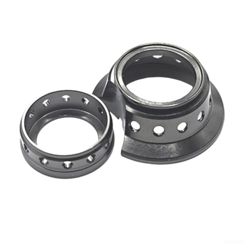 Passgenauer dekorativer Ring für DAIWA Angelrollen, kompatibel mit TATULA, STEEZ, ALPHAS Serie (dunkelgrau) von Alanmoship