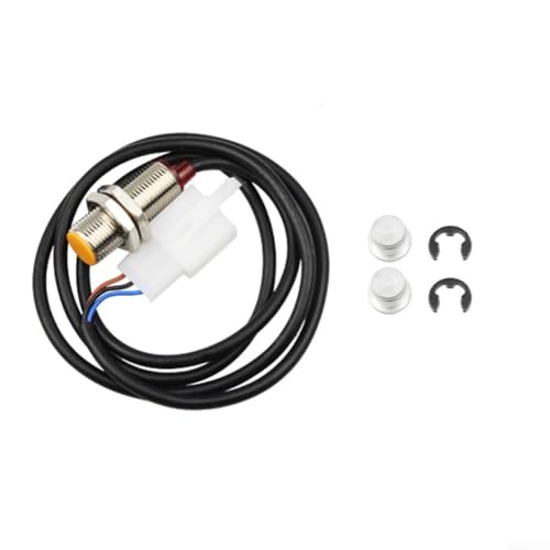 Tachometer Kilometerzähler Sensor Kabel für ATV & Motorrad 1 5m Länge mit zuverlässigem Metallstecker von Alanmoship