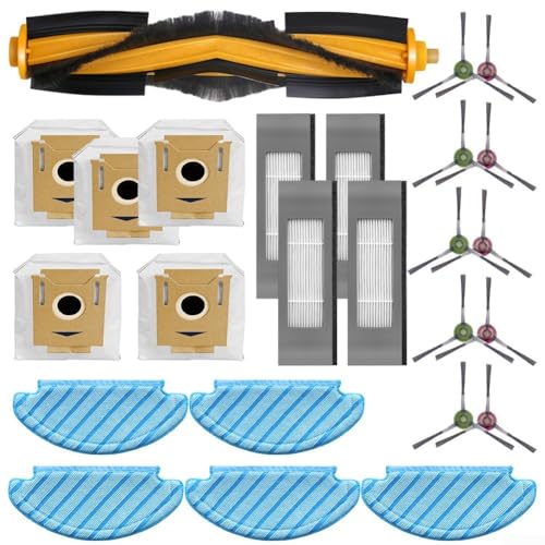 Zubehör-Set für Deeboot N10/N10 PLUS Roboter-Staubsauger mit Wischmopp für Pads, Filter und mehr (B) von Alanmoship