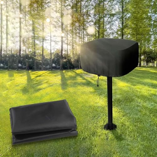 Zuverlässige Outdoor-Grillabdeckung für Grills im Park-Stil, strapazierfähiges Oxford-Material, verstellbare Passform für maximalen Schutz (210D45*45*28cm) von Alanmoship