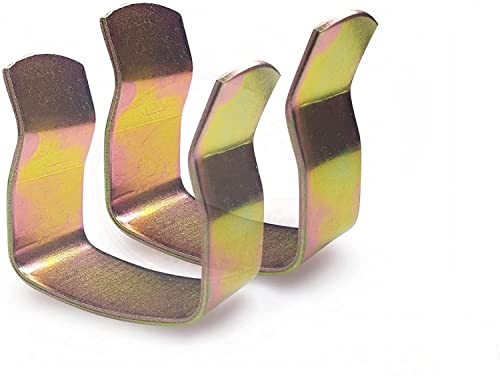 2 x Metall-U-Clips zum Verbinden von Diwan-Bettgestützen oder Ottomanen-Bettgestützen (2 Stück) von Alanna Jones