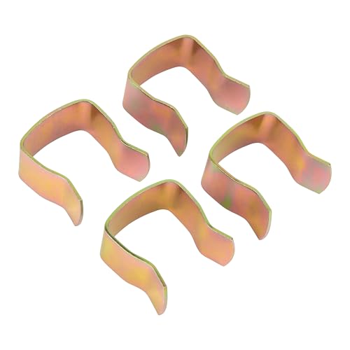 4 x U-Clips aus Metall zum Verbinden von Diwan-Bettgestellen oder Ottomanenbett-Sockeln (4 Stück) von Alanna Jones
