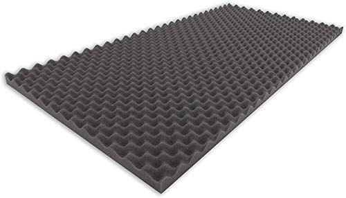 Alanpur FSE Noppenschaumstoff Flammhemmend TYP 100 x 200 x 3 cm MVSS302 Raum Akustik Schaumstoff Akustikschaumstoff Schall Dämmung Alanpur FSE Noppenschaumstoff Flammhemmend TYP 100 x 200 x 3 cm MVSS302 Raum Akustik Schaumstoff Akustikschaumstoff Schall Dämmung von Buosha
