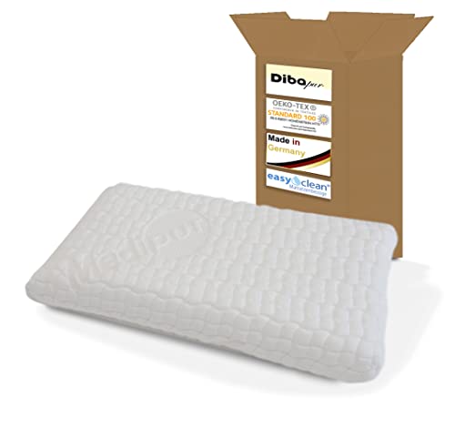 Alanpur Intensiv Komfort Kopfkissen 70 x 33,5 x 10 cm Orthopädisches Nackenstützkissen mit Medipur® Bezug Memory-Foam Kissen von Alanpur