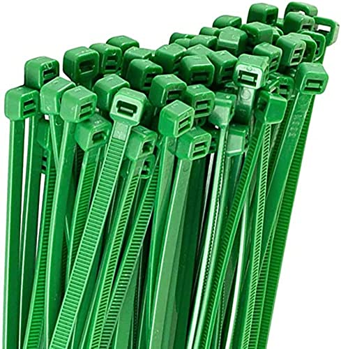 Alantik cstgrn Kabelbinder, 100 Stück, grün, 15 cm von Alantik