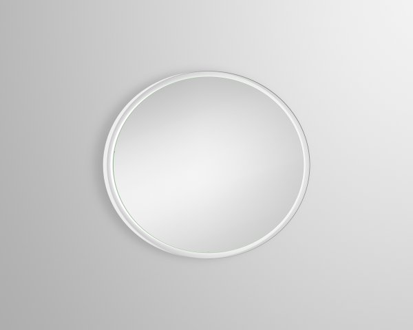 Alape LED-Spiegel SP.FR1000.R1, rund, B: 1000mm, H: 1000mm, T: 40mm, dimmbar, 6746001, Farbe: weiss matt von Alape GmbH