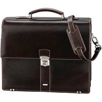 Alassio Aktentasche MONACO Leder dunkelbraun 47022 von Alassio