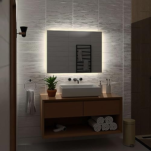 Alasta Dubai Badezimmer Spiegel mit Beleuchtung 120x70 cm NeutralWeiß LED Badspiegel Wandspiegel Badezimmerspiegel mit Beleuchtung Spiegel mit Licht Rechteckspiegel Alasta Dubai Badezimmer Spiegel mit Beleuchtung 120x70 cm NeutralWeiß LED Badspiegel Wandspiegel Badezimmerspiegel mit Beleuchtung Spiegel mit Licht Rechteckspiegel von Alasta