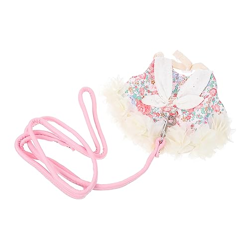 Alasum 1 Satz Kaninchenkleidung und Leine Kleines Haustier Outfit Atmungsaktives Geschirr für Haustiere Rosa für und aus Gefertigt Langlebig und Pflegeleicht Alasum 1 Satz Kaninchenkleidung und Leine Kleines Haustier Outfit Atmungsaktives Geschirr für Haustiere Rosa für und aus Gefertigt Langlebig und Pflegeleicht von Alasum