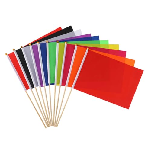 Alasum 1 Satz Rasenmarkierungsflaggen Bunte Gartenmarkierer Mit Holzstangen Für Bewässerung Und Pflanzenidentifikation 10 Stück Alasum 1 Satz Rasenmarkierungsflaggen Bunte Gartenmarkierer Mit Holzstangen Für Bewässerung Und Pflanzenidentifikation 10 Stück von Alasum