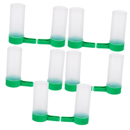 Alasum 10 Stück Teiliges Automatisches Vogeltränken Tragbarer Futter und Wassernapf für Kleine bis Mittelgroße Papageien Einfach zu Reinigen Hohles Design Innen und Außen Montierbar Grün Alasum 10 Stück Teiliges Automatisches Vogeltränken Tragbarer Futter und Wassernapf für Kleine bis Mittelgroße Papageien Einfach zu Reinigen Hohles Design Innen und Außen Montierbar Grün von Alasum