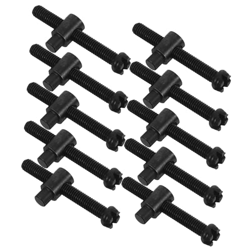 Alasum 10 Stück Teiliges Metall Schrauben Kettensägen Kettenspanner Einstellschrauben für Rasenmäher Kettenspanner Werkzeug Kompatibel mit Elektrosägen Langlebig Präzise Alasum 10 Stück Teiliges Metall Schrauben Kettensägen Kettenspanner Einstellschrauben für Rasenmäher Kettenspanner Werkzeug Kompatibel mit Elektrosägen Langlebig Präzise von Alasum