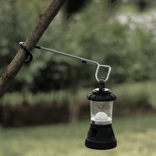 Alasum 2 Stück Rutschfeste Outdoor haken aus Edelstahl Tragbare Multifunktionale Laternenhalter für Camping Zeltschnüre Taschen und Dekoration Robust und Korrosionsbeständig Alasum 2 Stück Rutschfeste Outdoor haken aus Edelstahl Tragbare Multifunktionale Laternenhalter für Camping Zeltschnüre Taschen und Dekoration Robust und Korrosionsbeständig von Alasum